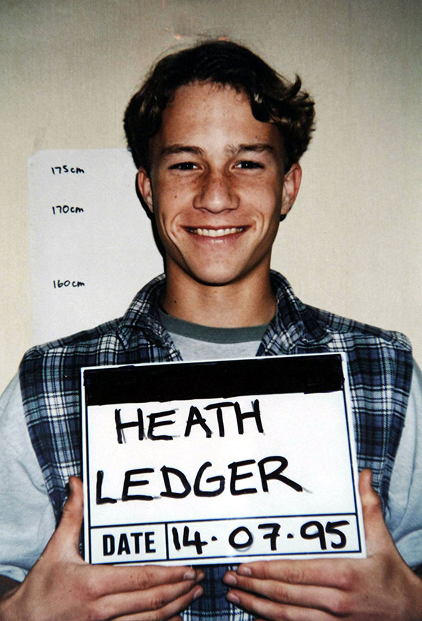 16-Year-Old Heath Ledger, 1995