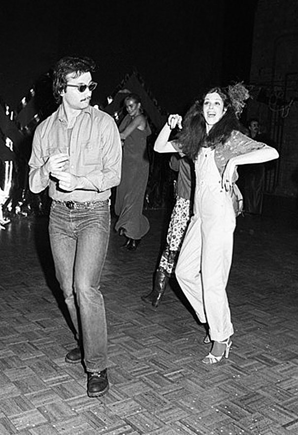 Bill Murray Dancing With Gilda Radner At Studio 54 in 1978