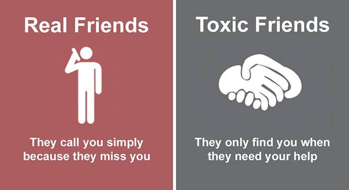 8 Ways To Tell The Difference Between Real Friends and Toxic Friends