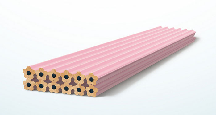These Sakura Pencils Release Cherry Blossom Petals When Sharpened