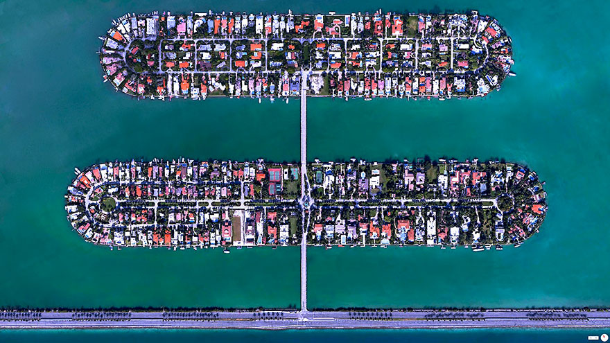 Palm Island, Miami Beach, Florida, USA