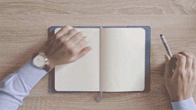 Paper Notebook Connected To Digital Calendars