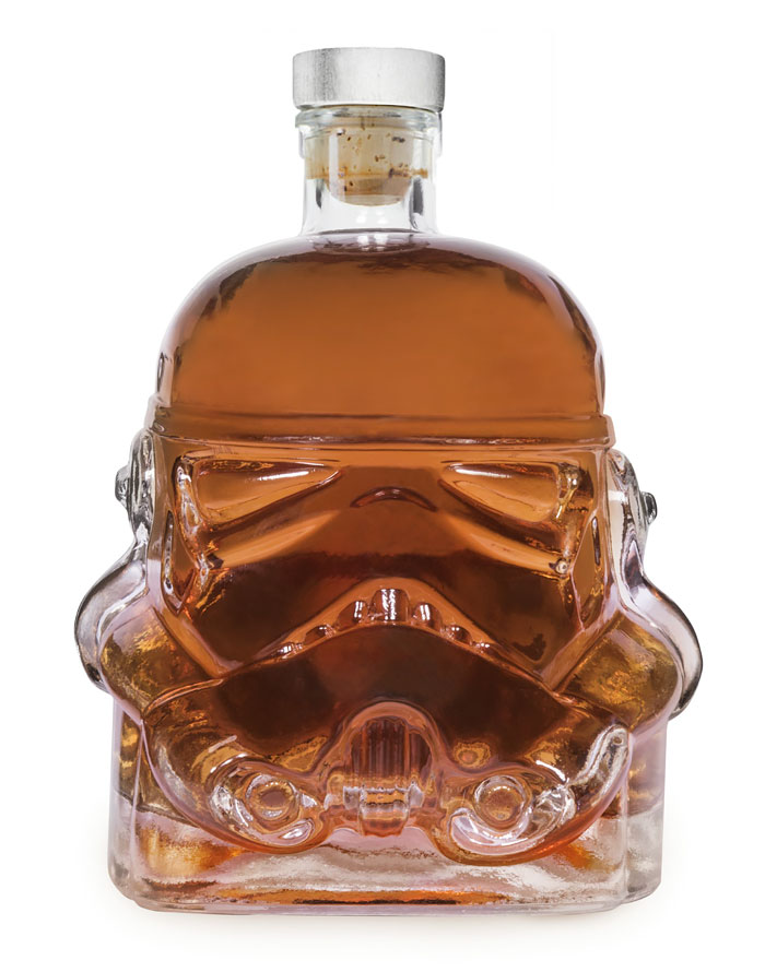 Storm Trooper Whiskey Decanter Based On The Original Helmet Molds Created In 1976