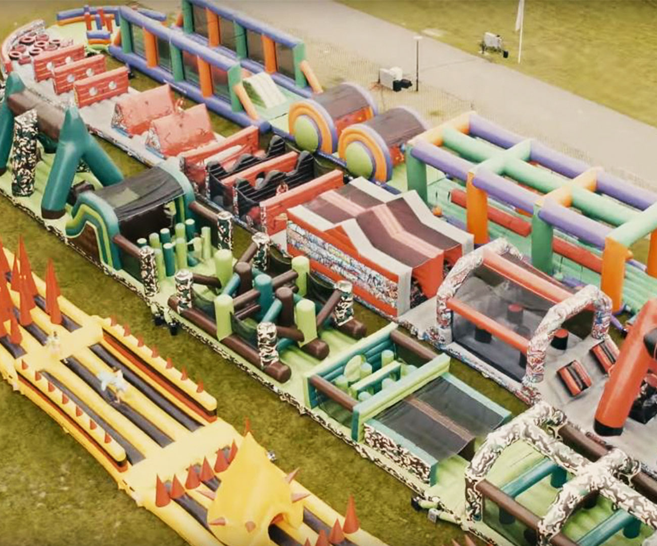 The World's Biggest Inflatable Playground Made For Adults