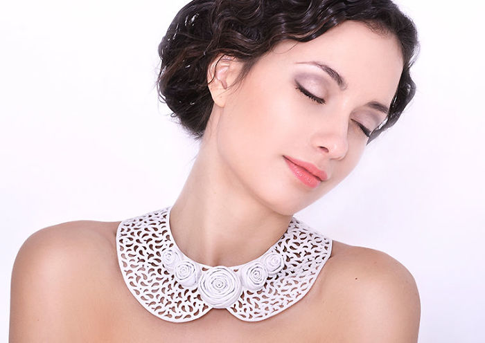 Leather Lace Coming From Russia: Designer Jewellery By Elena Kozhevnikova