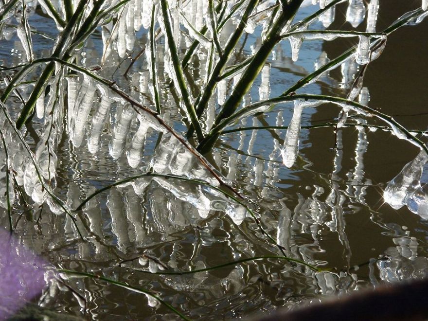 Crystal Bells Of Ice By Jean Renard