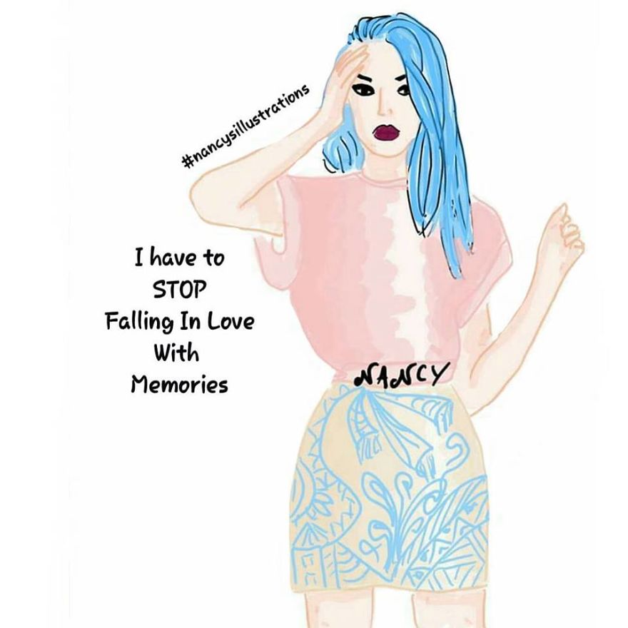 Girly Illustrations With Quotes (6)