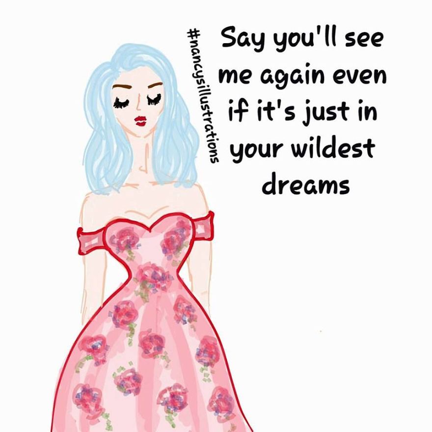 Girly Illustrations With Quotes (6)