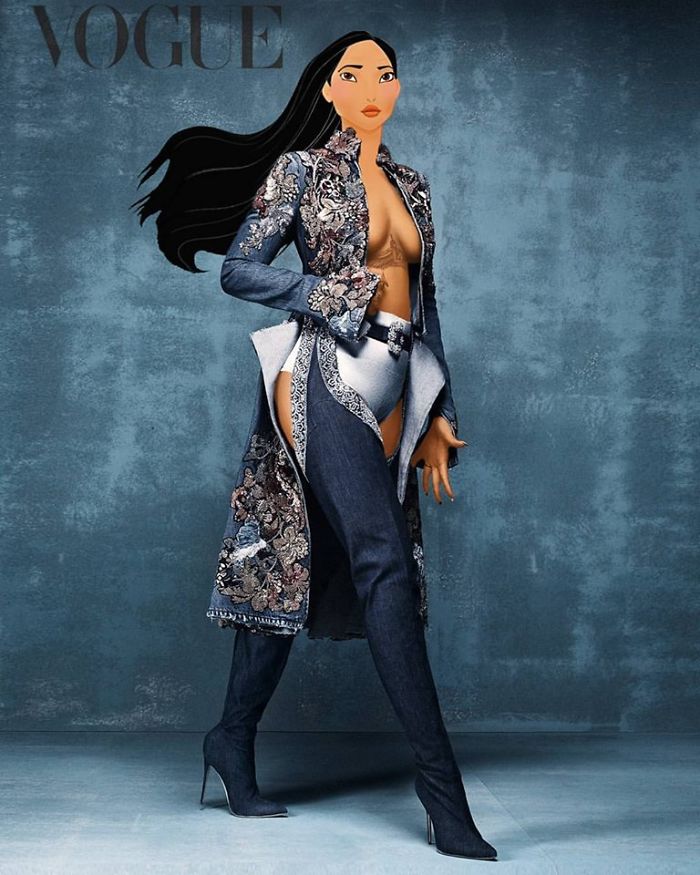 Pocahontas As Rihanna