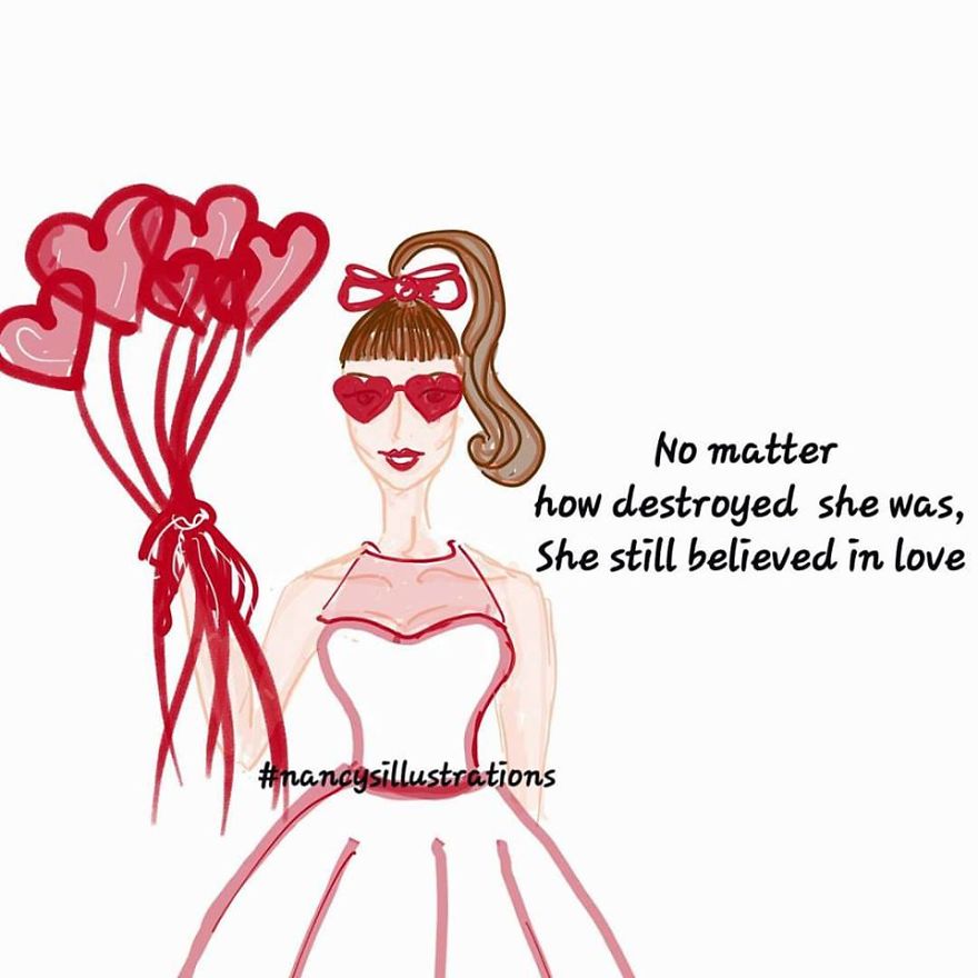 Girly Illustrations With Quotes (8)