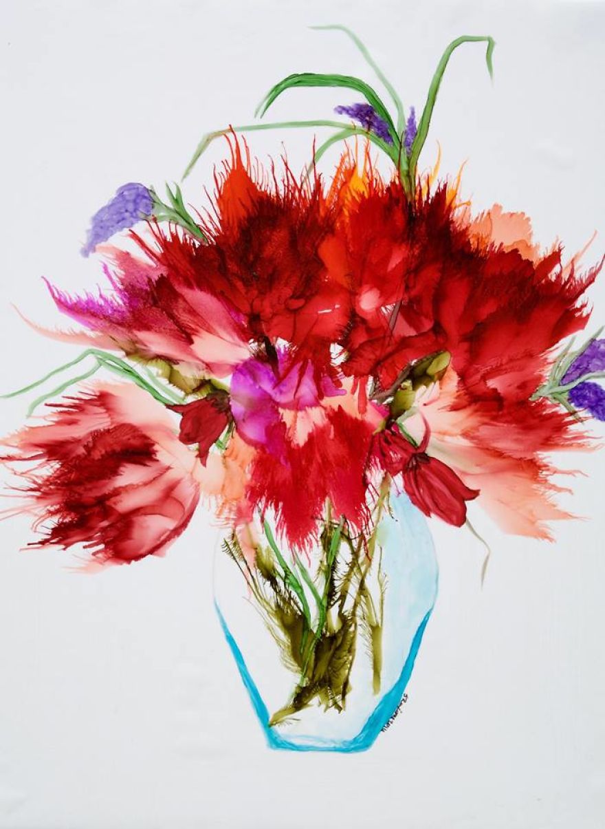 Addicted To Alcohol, That Is Alcohol Ink! Addicted To Alcohol, That Is Alcohol Ink!