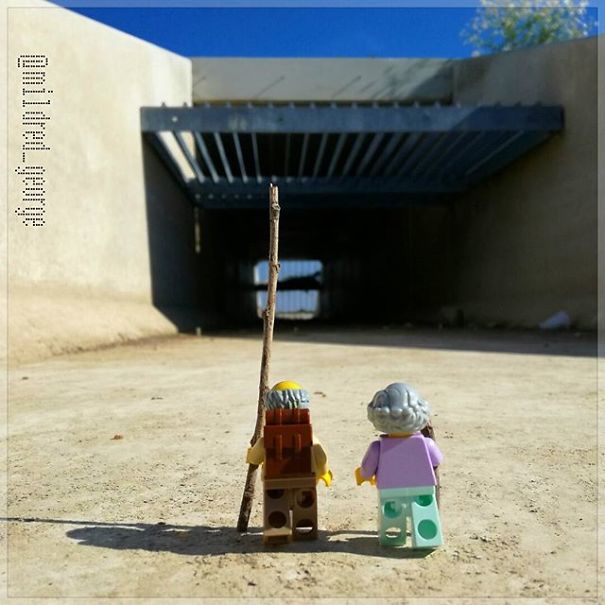 I Photograph This Older Lego Couple In Their Daily Life To Show Their Active And Heartwarming Adventures