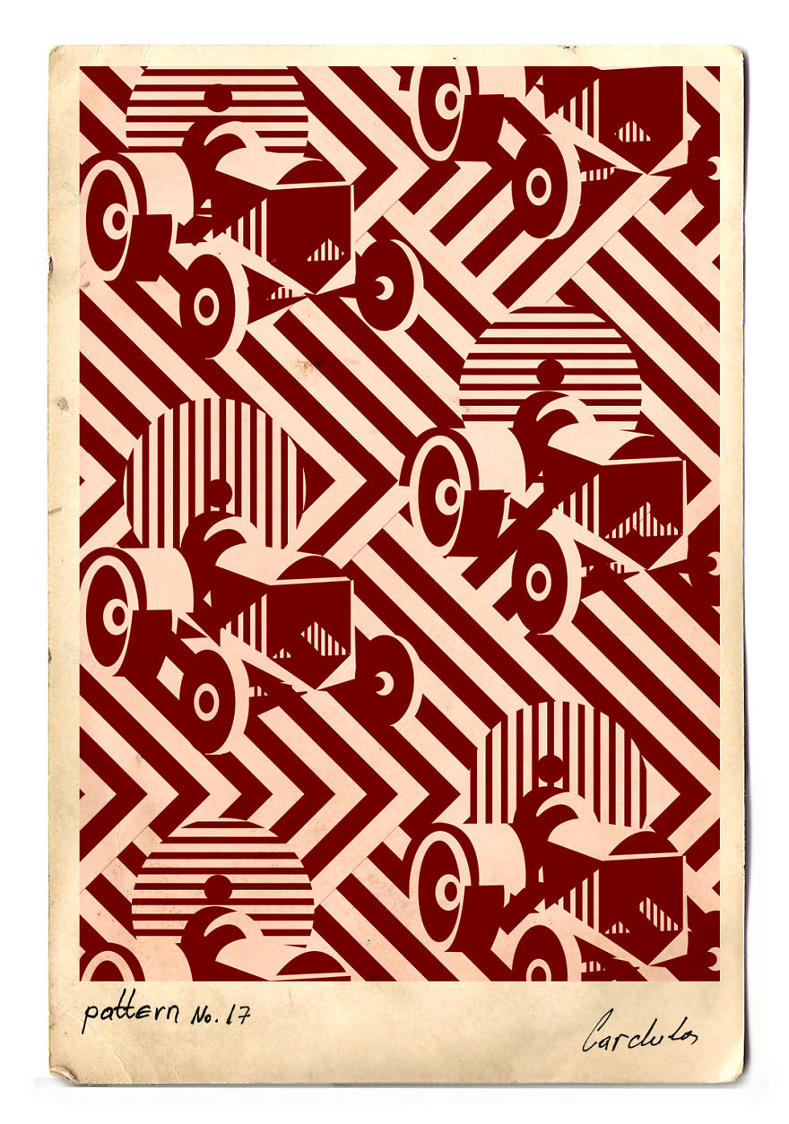Pattern Soviet Constructivizm - Redesign