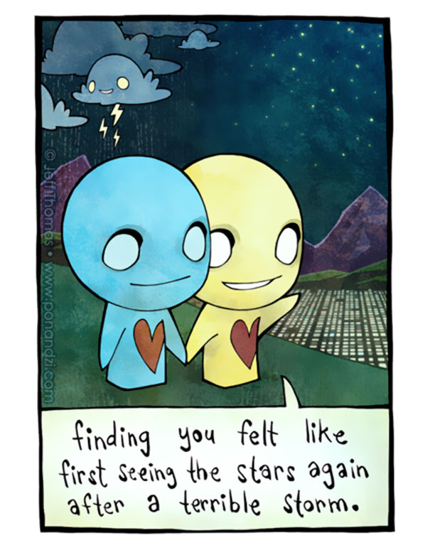 Heartwarming Comics Show What Its Like To Be In Love 
