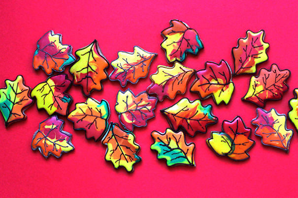 How To Make Fall Leaves Cookies