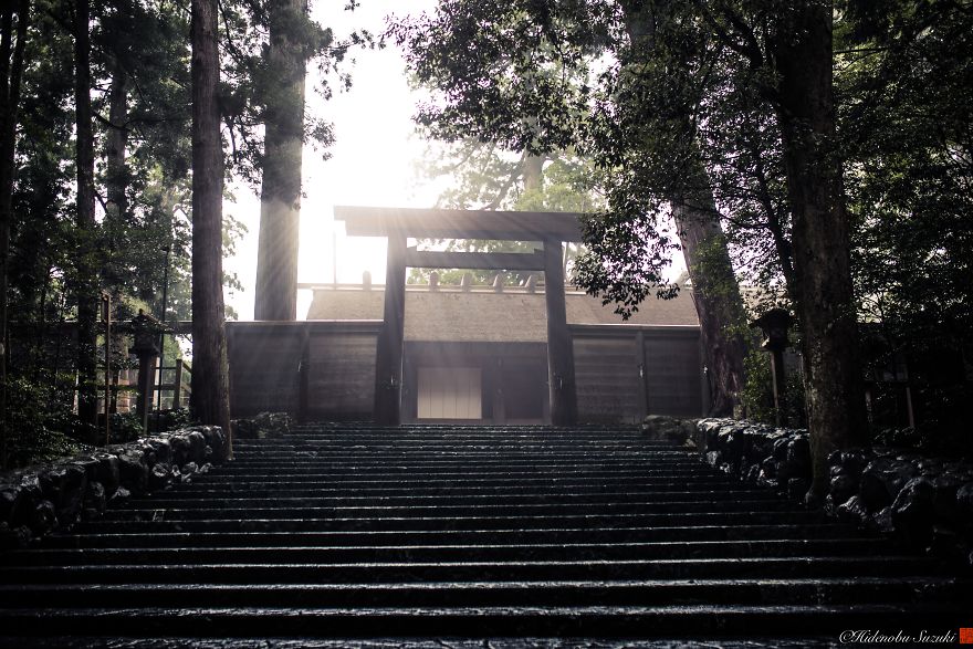 I Captured A Sacred Ise Jingu Early In The Morning