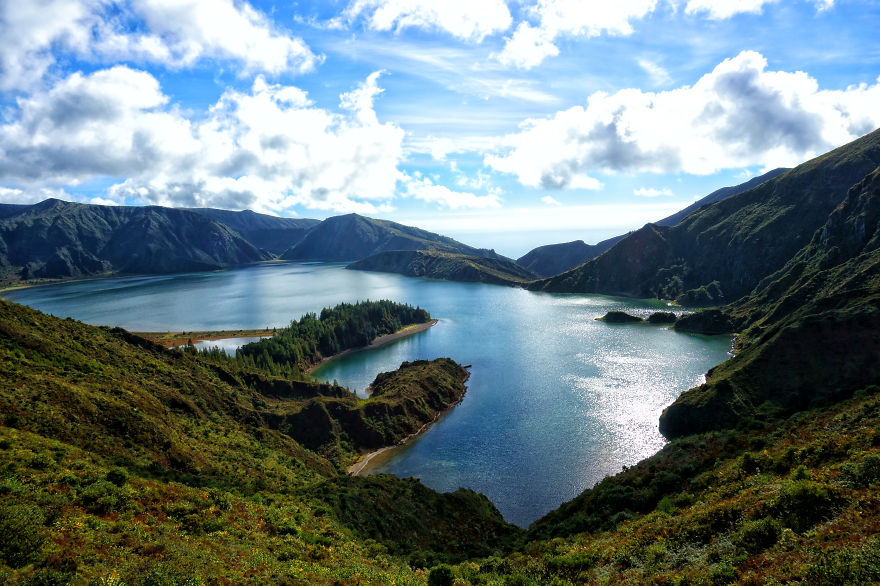 Landscapes Of S&atilde;o Miguel In A&ccedil;ores