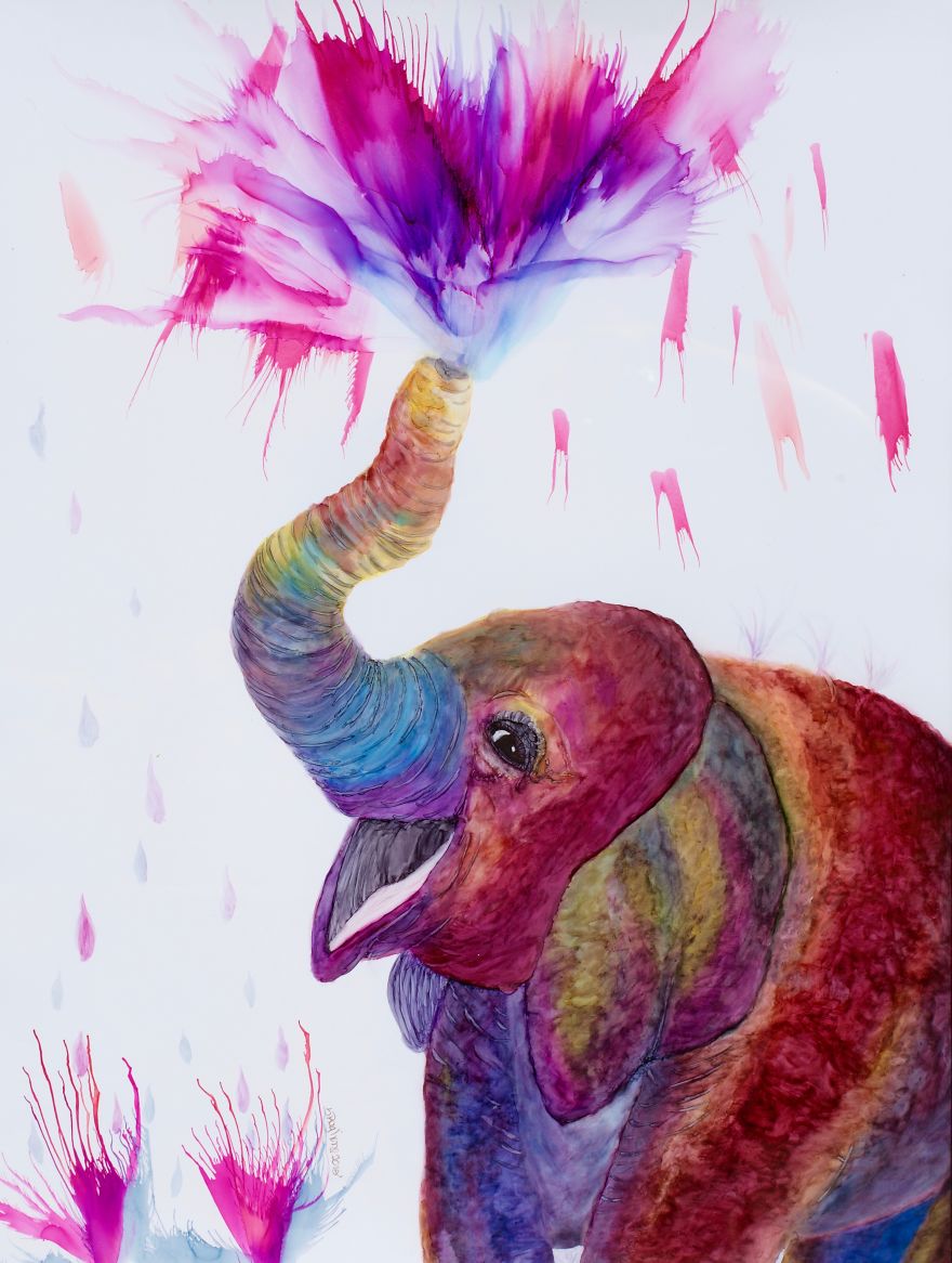 Addicted To Alcohol, That Is Alcohol Ink! Addicted To Alcohol, That Is Alcohol Ink!