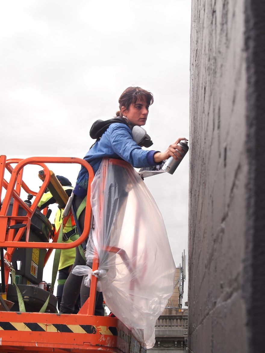 Artist Tells The Story Of Italian Immigration With New 10 Meter-High Mural