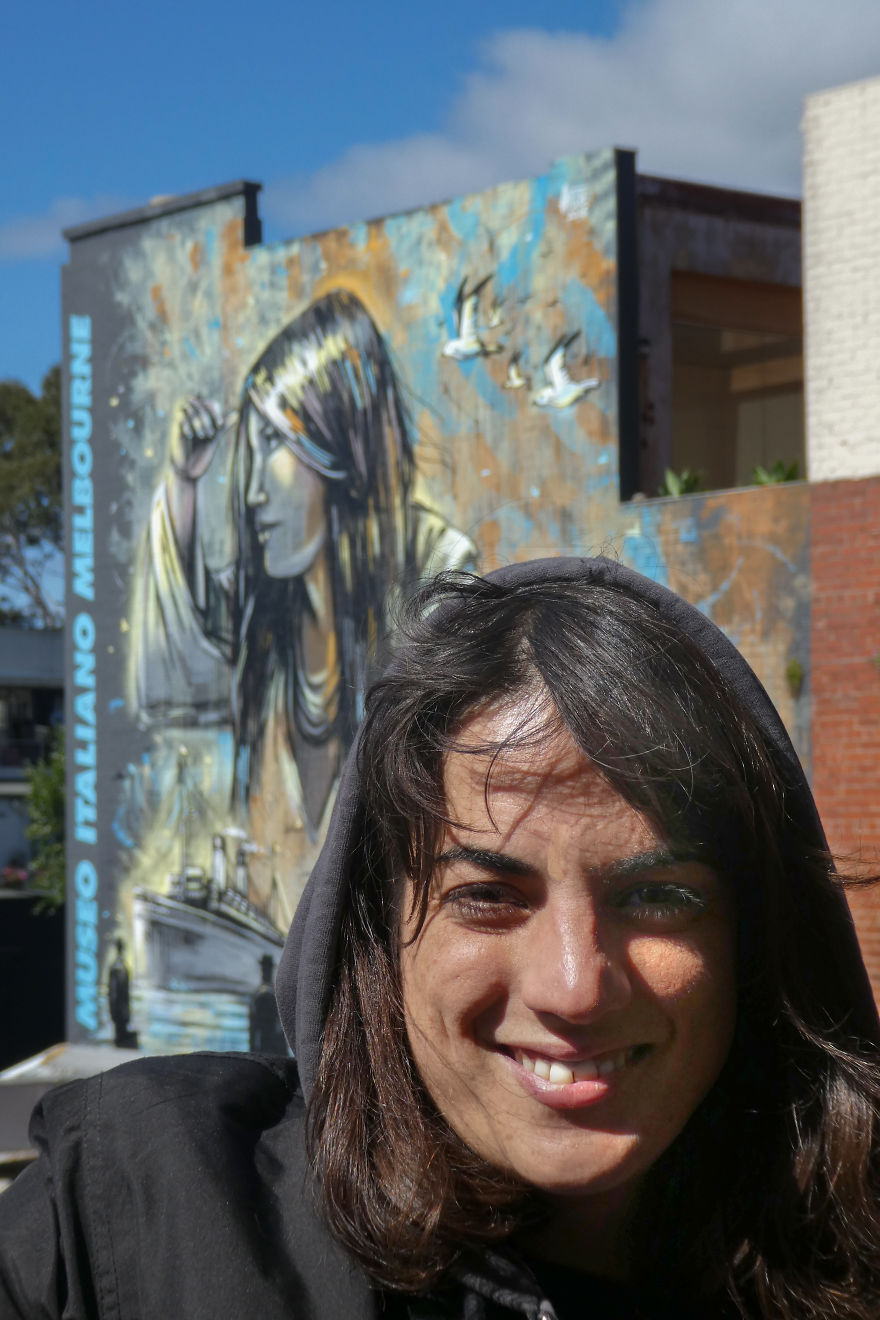 Artist Tells The Story Of Italian Immigration With New 10 Meter-High Mural