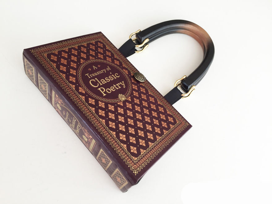 Classic Poetry Book Purse