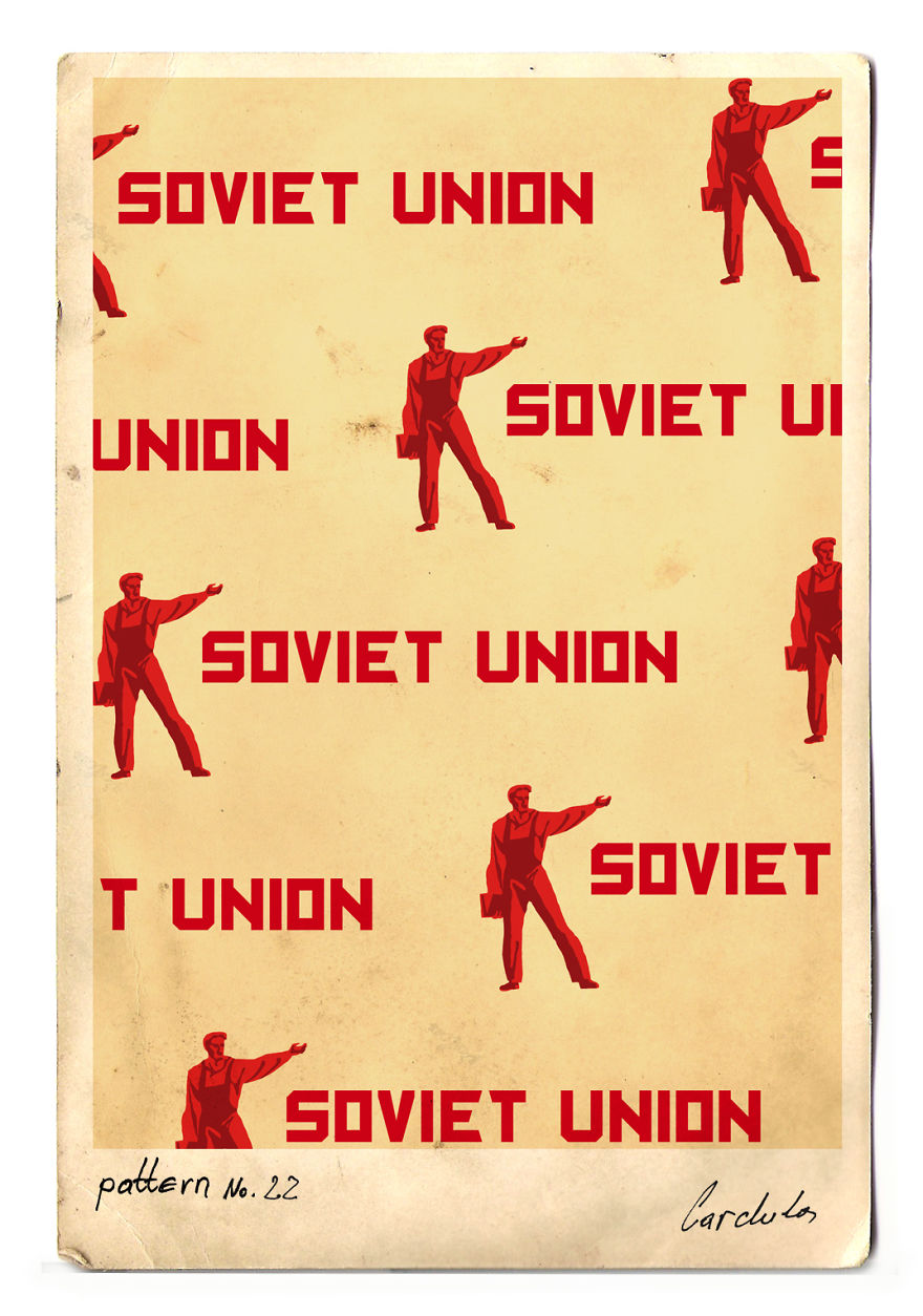 Pattern Soviet Constructivizm - Redesign