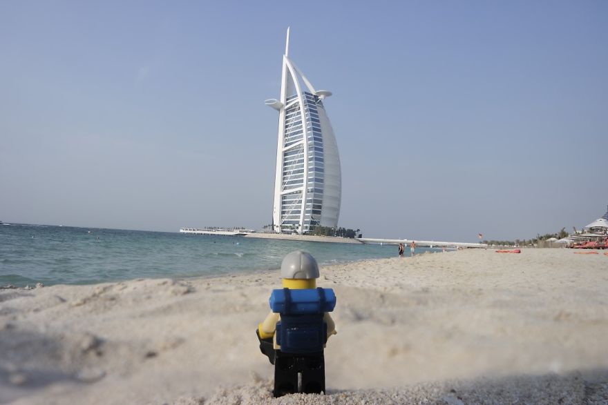 I Show The Beauty Of Dubai Through The Eyes Of A Lego Backpacker