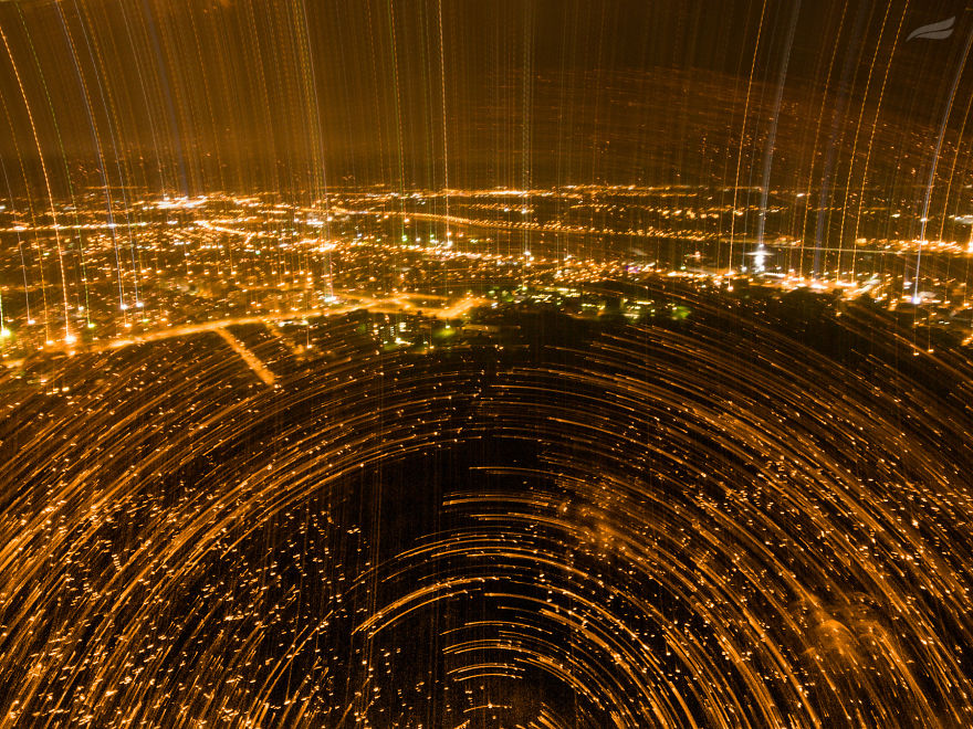 Candle Light Painting During The All Saint Night At Cemetery In Kaunas, Lithuania