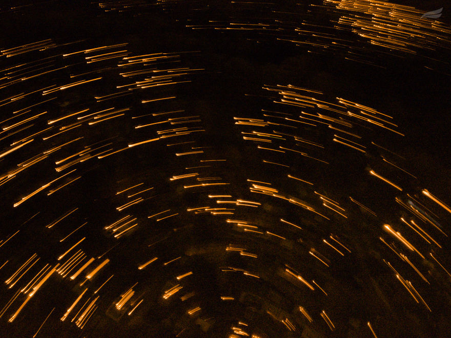 Candle Light Painting During The All Saint Night At Cemetery In Kaunas, Lithuania