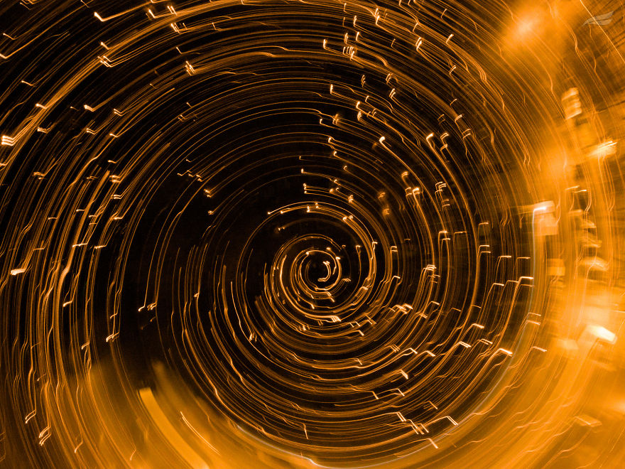 Candle Light Painting During The All Saint Night At Cemetery In Kaunas, Lithuania