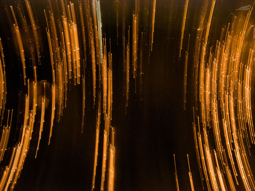 Candle Light Painting During The All Saint Night At Cemetery In Kaunas, Lithuania