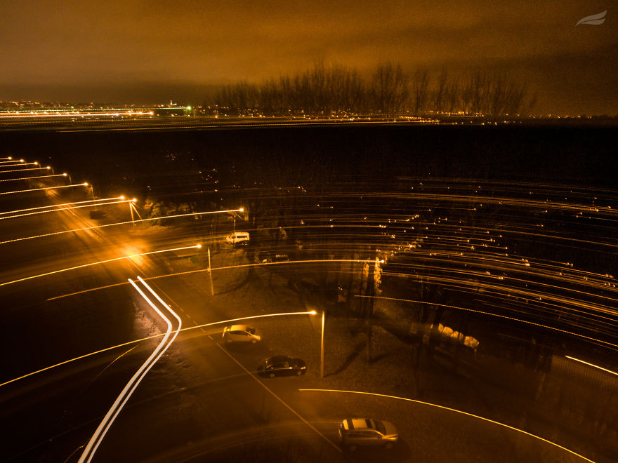 Candle Light Painting During The All Saint Night At Cemetery In Kaunas, Lithuania