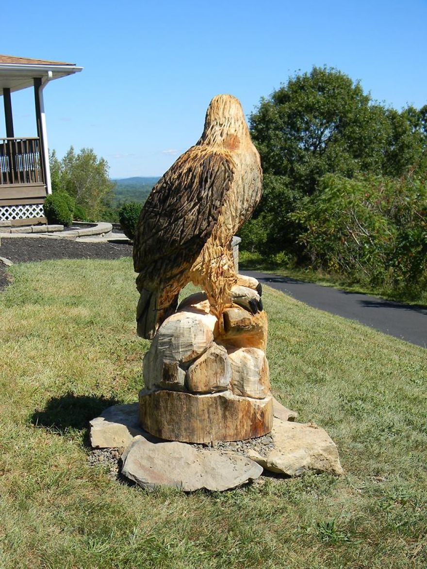 Chainsaw Carving: I Give Tree Stumps Immortality
