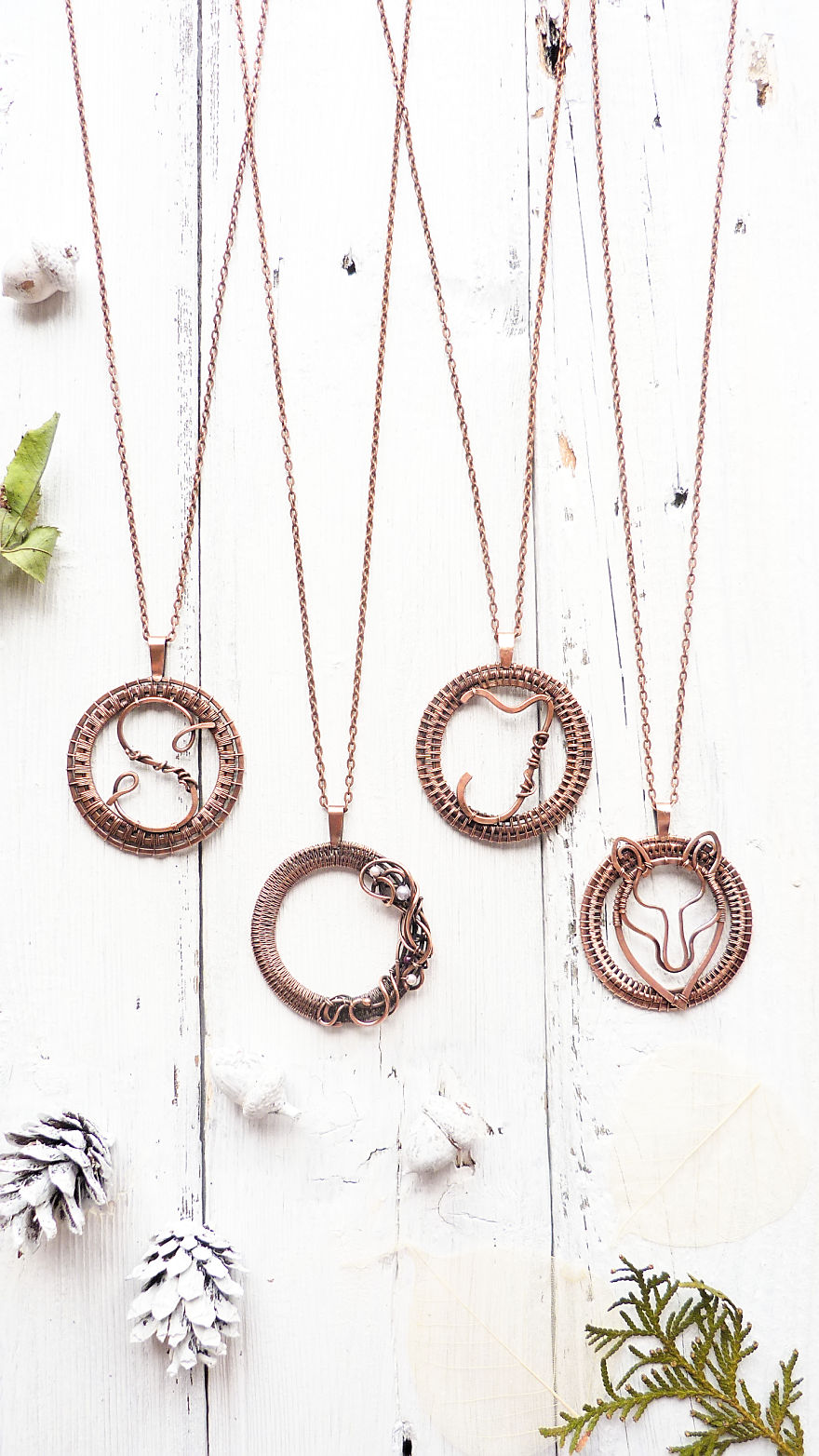 Circle Of Life In Wire Jewelry