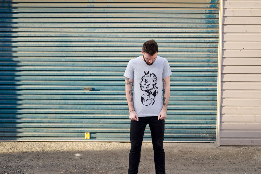 We Hand Print Awesome T-Shirts, No Sweatshops Allowed! We Hand Print Awesome T-Shirts, No Sweatshops Allowed!