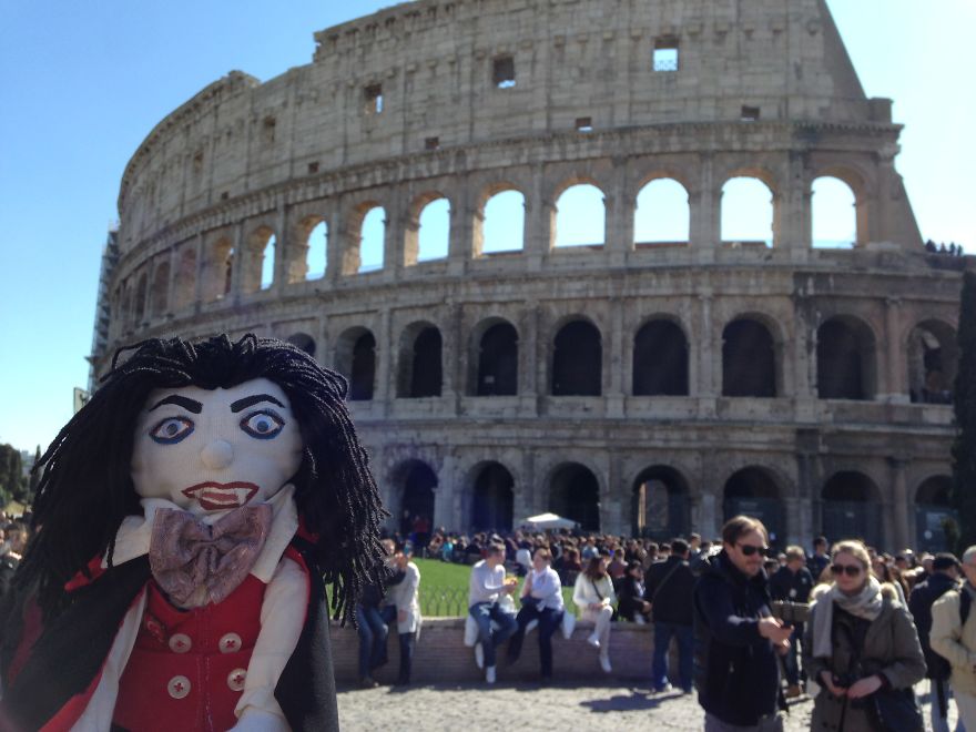 Dracula, The Doll That Likes To Travel