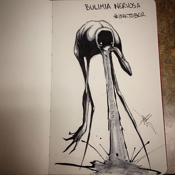 Bulimia Nervosa (I Updated The Artwork Without The Thinner)