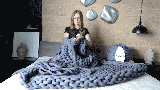 Ohhio Braid - A New Material For Stylish, Chunky Knits