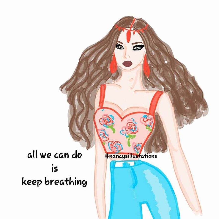 Girly Illustrations With Quotes (10)