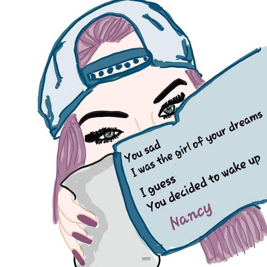 Girly Illustrations With Quotes (4)