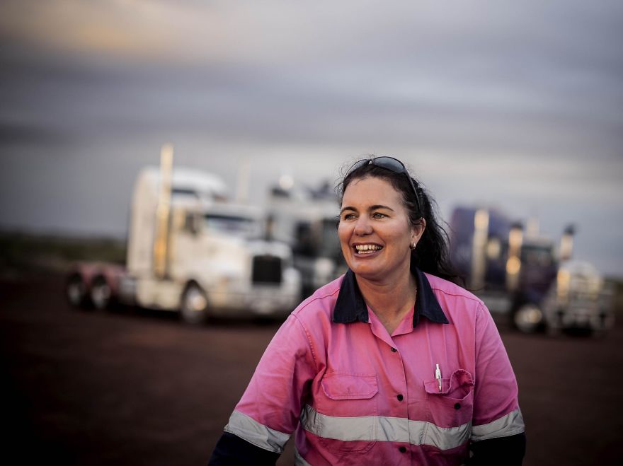 Road Trains And The Women Who Drive Them