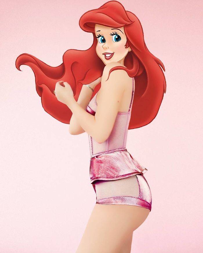 Ariel As Kylie Jenner