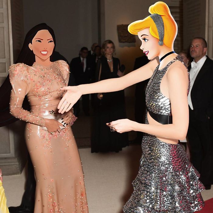 Pocahontas As Beyonce & Cinderella As Taylor Swift