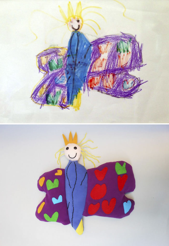 I Turn Kids' Drawings Into Unique, Hand-Made Soft Toys