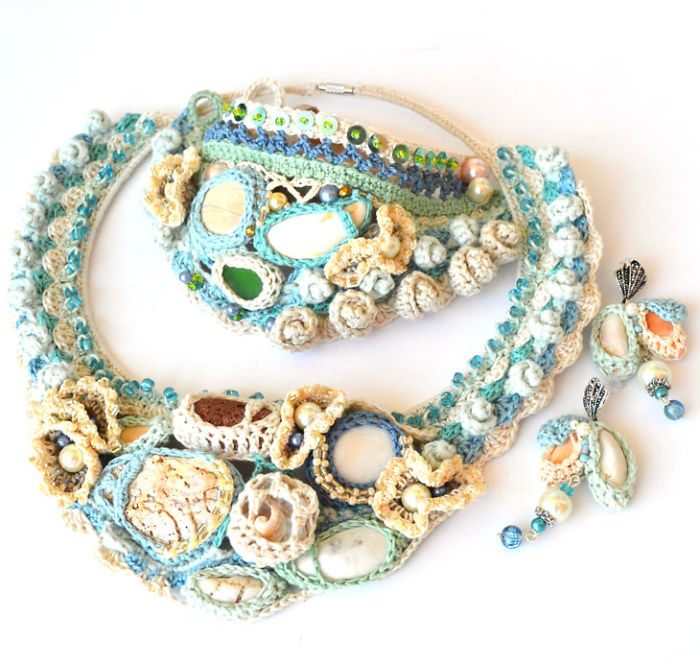 Crafter Turns Yarn Into Wearable Art