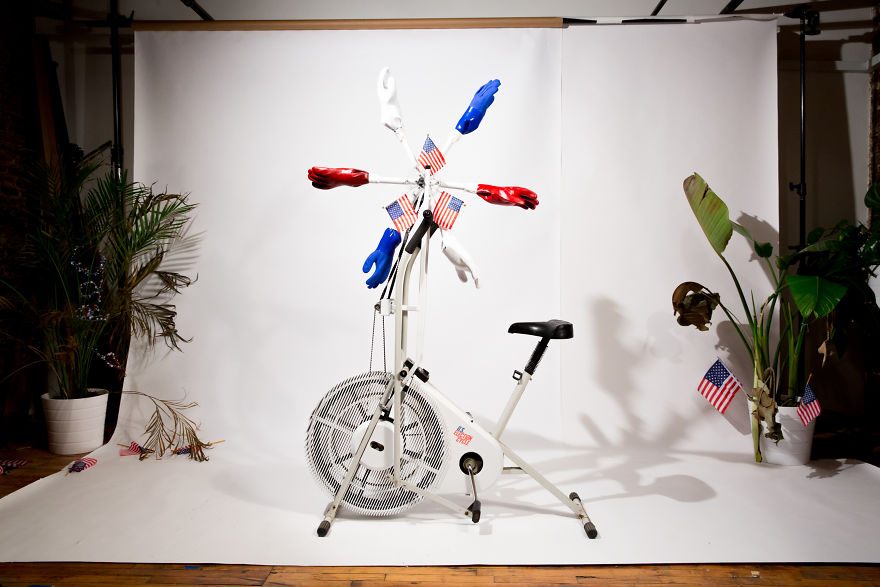 I Made World's First Exercise Machine That Recreates A Feeling Of US Elections