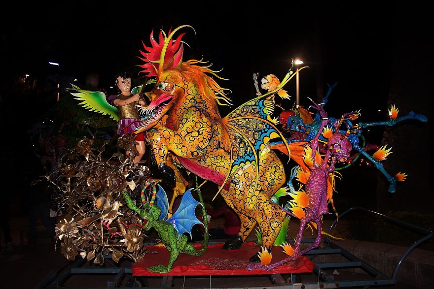 I Photographed Mexican Monsters Parade, The 'Alebrijes'