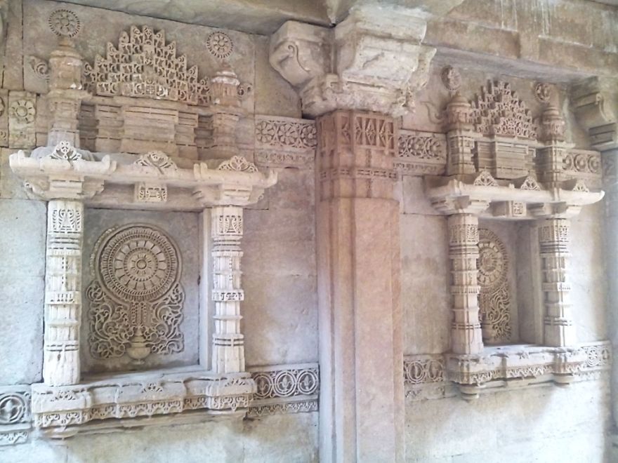 I Visited Adalaj Stepwell To Admire Its Architectural Beauty.