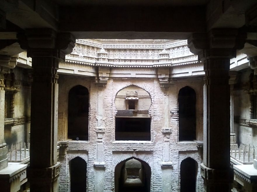 I Visited Adalaj Stepwell To Admire Its Architectural Beauty.