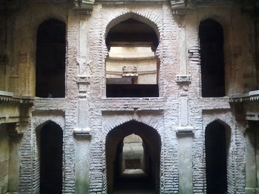 I Visited Adalaj Stepwell To Admire Its Architectural Beauty.